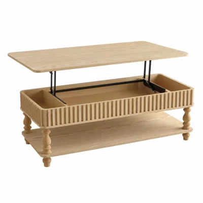 Goodsilo Lift Top Coffee Table For Residential Living Spaces In Gold