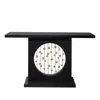 Goodsilo Modern Accent Console Table In Black