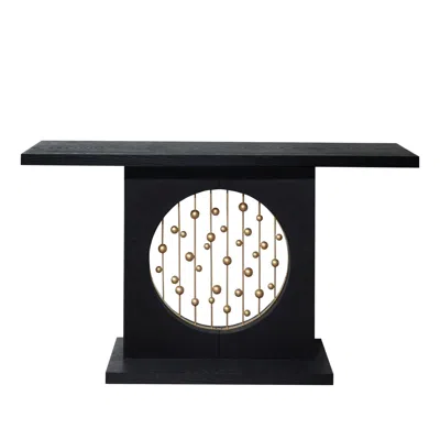 Goodsilo Modern Accent Console Table In Black