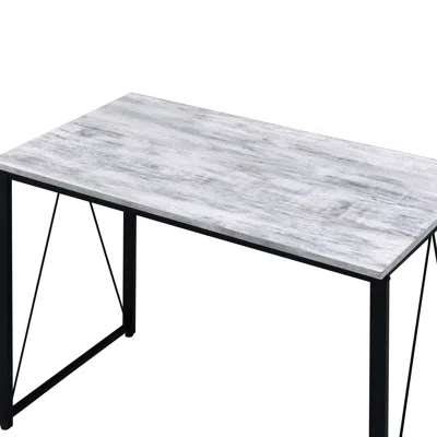 Goodsilo Modern Minimalist Writing Desk In Black