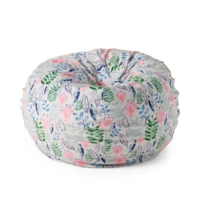Goodsilo Rounded Bean Bag Chair Modern Comfort Seating