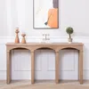 Goodsilo Rustic Archway Console Table