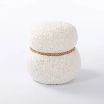 Goodsilo Snowman Stool Playful Accent Piece