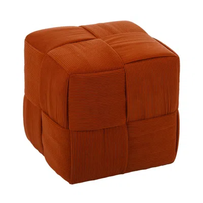 Goodsilo Square Corduroy Ottoman Foot Rest Stool