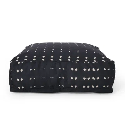 Goodsilo Square Fabric Pouf Ottoman Floor Cushion