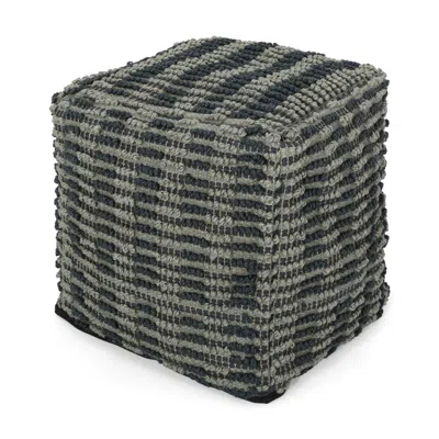Goodsilo Square Pouf Ottoman Floor Cushion