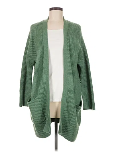 Pre-owned Goodthreads Cardigan Sweater In Green