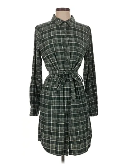 Pre-owned Goodthreads Casual Dress In Green