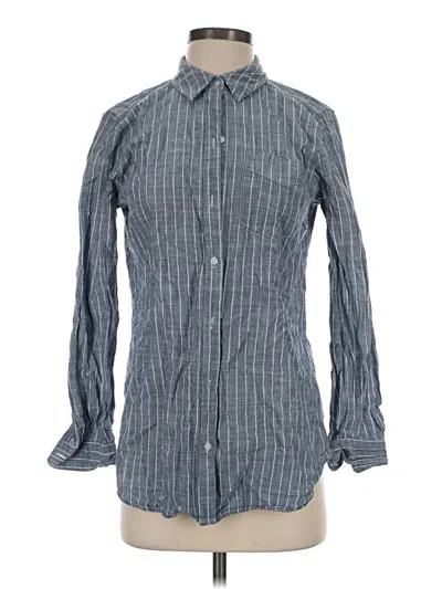 Pre-owned Goodthreads Long Sleeve Button Down Shirt In Gray