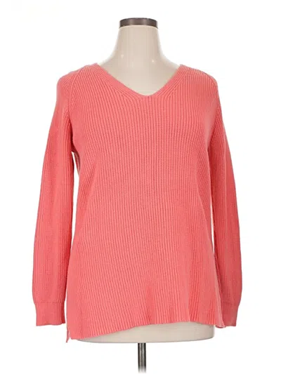 Pre-owned Goodthreads Pullover Sweater In Pink