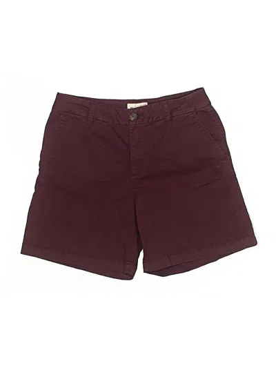 Pre-owned Goodthreads Shorts In Burgundy
