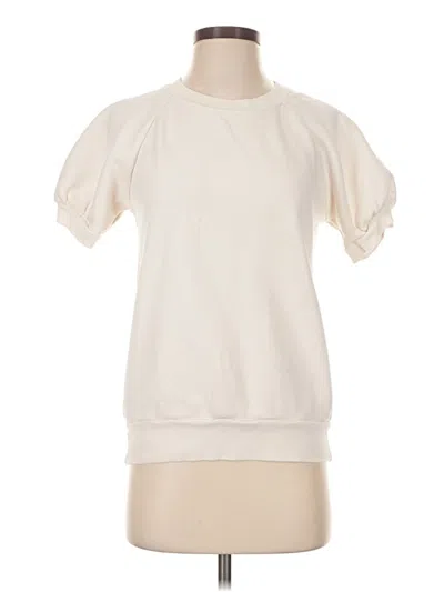 Pre-owned Goodthreads Sweatshirt In Ivory