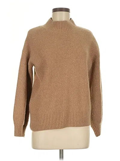 Pre-owned Goodthreads Turtleneck Sweater In Brown