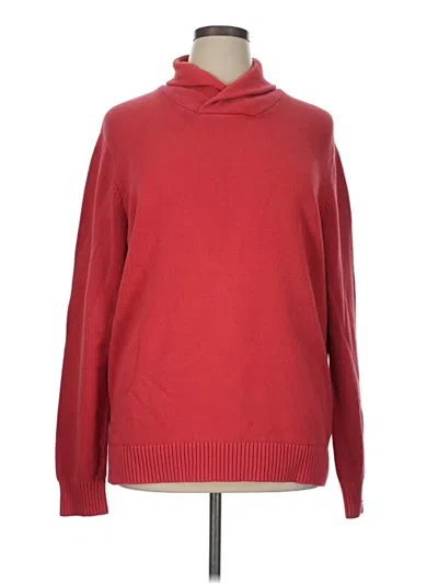 Pre-owned Goodthreads Turtleneck Sweater In Red