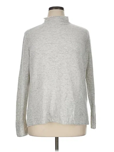 Pre-owned Goodthreads Turtleneck Sweater In Silver