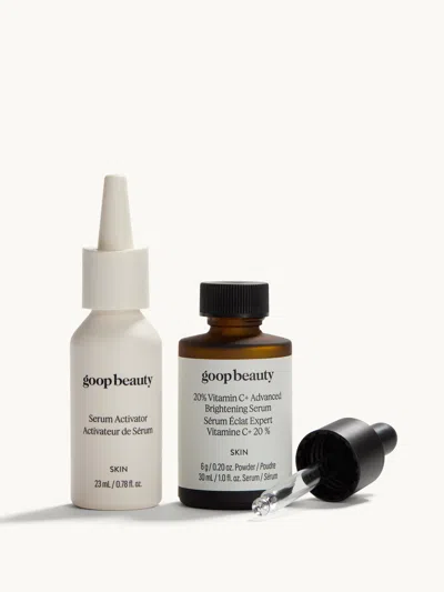 Goop 20% Vitamin C+ Advanced Brightening Serum In Transparent