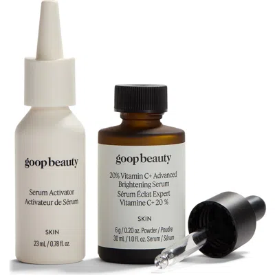 Goop 20% Vitamin C+ Advanced Brightening Serum In Transparent