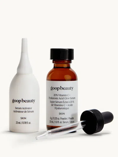 Goop 20% Vitamin C + Hyaluronic Acid Glow Serum In Transparent