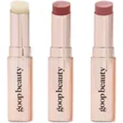 Goop Beauty Clean Nourishing Lip Balm Trio In Multi