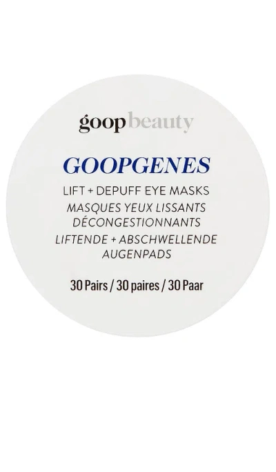 Goop Beautygenes Lift + Depuff Eye Masks In N,a