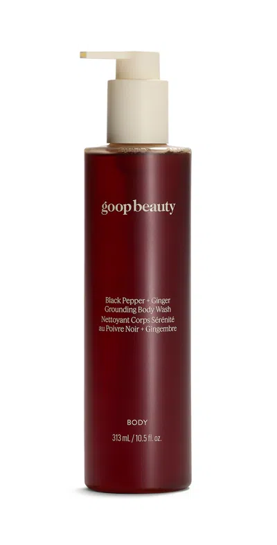 Goop Black Pepper + Ginger Grounding Body Wash No Color In Transparent