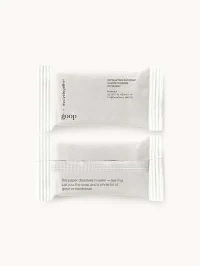 Goop + Evolvetogether Havana Exfoliating Mini Soap Duo Assorted 1