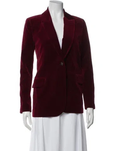 Pre-owned Goop G. Label Blazer In Red