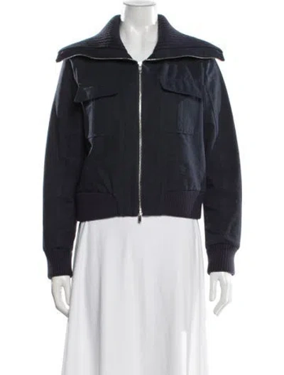 Pre-owned Goop G. Label Bomber Jacket In Blue