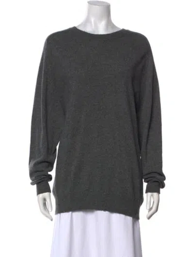 Pre-owned Goop G. Label Cashmere Bateau Neckline Sweater In Orange