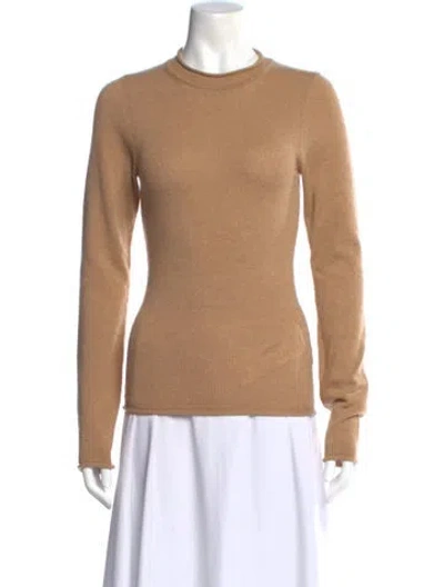 Pre-owned Goop G. Label Cashmere Crew Neck Sweater In Neutral
