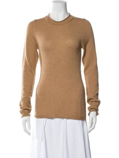 Pre-owned Goop G. Label Cashmere Crew Neck Sweater In Neutral