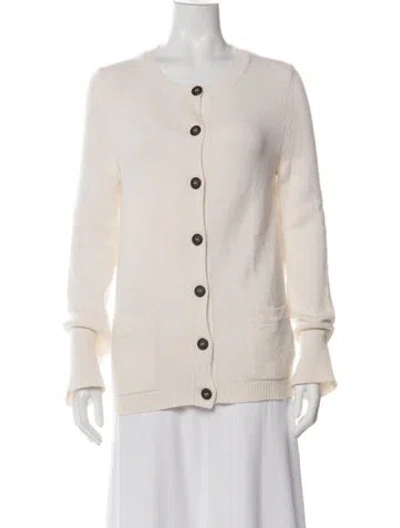Pre-owned Goop G. Label Cashmere Crew Neck Sweater In Neutral