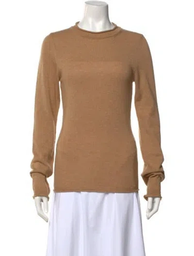 Pre-owned Goop G. Label Cashmere Crew Neck Sweater In Neutral