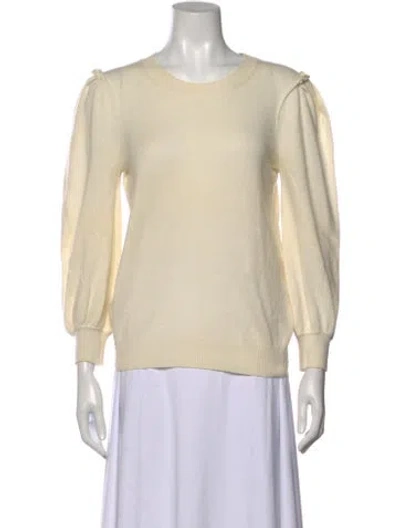 Pre-owned Goop G. Label Cashmere Crew Neck Sweater In Neutral