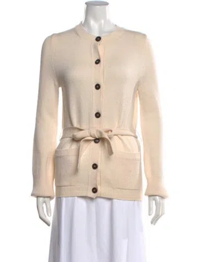 Pre-owned Goop G. Label Cashmere Crew Neck Sweater In Neutral