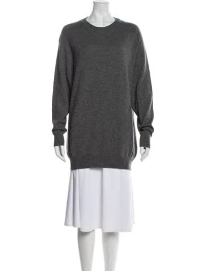 Pre-owned Goop G. Label Cashmere Crew Neck Sweater In Orange