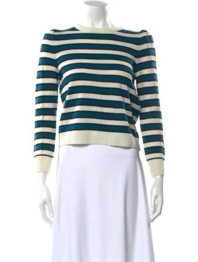 Pre-owned Goop G. Label Cashmere Striped Sweater In Multi