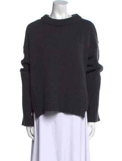 Pre-owned Goop G. Label Cowl Neck Sweater In Blue