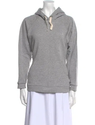 Pre-owned Goop G. Label Crew Neck Long Sleeve Sweatshirt In Gray