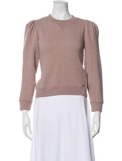 Pre-owned Goop G. Label Crew Neck Long Sleeve Sweatshirt In Gray