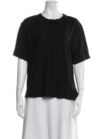 Pre-owned Goop G. Label Crew Neck Short Sleeve T-shirt In Black