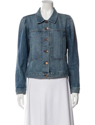 Pre-owned Goop G. Label Denim Jacket In Blue