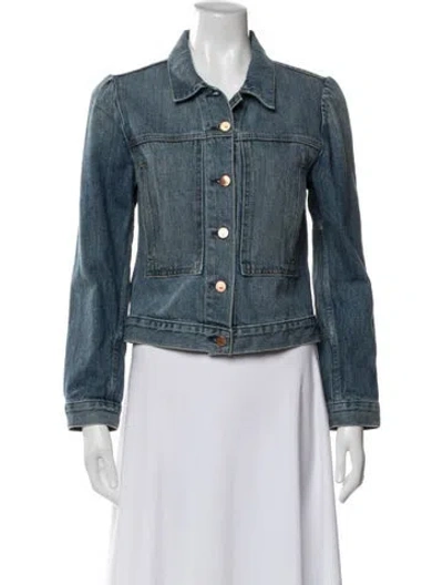 Pre-owned Goop G. Label Denim Jacket In Blue