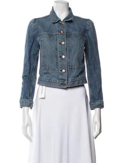 Pre-owned Goop G. Label Denim Jacket In Blue