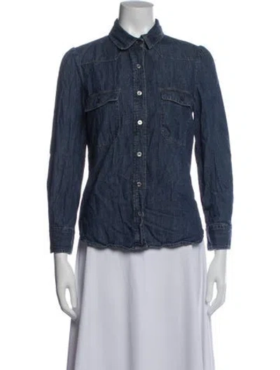 Pre-owned Goop G. Label Denim Jacket In Blue
