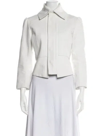 Pre-owned Goop G. Label Jacket In White