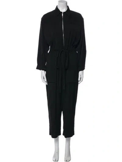 Pre-owned Goop G. Label Jumpsuit In Black