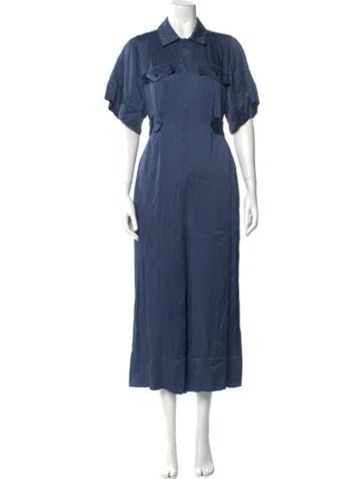 Pre-owned Goop G. Label Jumpsuit In Blue