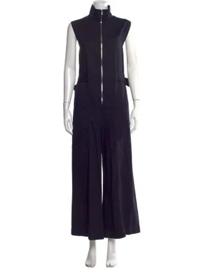 Pre-owned Goop G. Label Jumpsuit In Blue