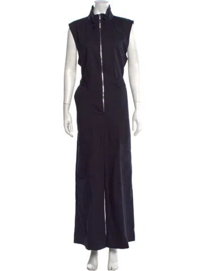 Pre-owned Goop G. Label Jumpsuit In Blue
